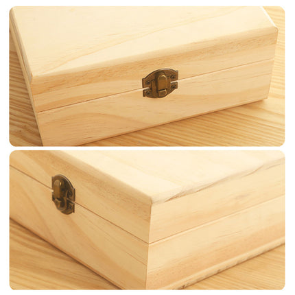 Essential Oil Storage Box Wooden 25 Compartment Organizer Container Bottles Case