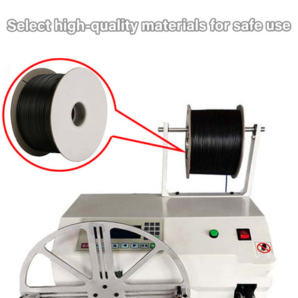1000M Coiled Tie Wire Elliptical Binding Wire Garden Plant Cable Roll for Home