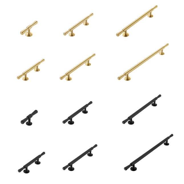 American Style Cabinet Handle Modern Drawer Pulls for Wardrobe Closet Cupboard