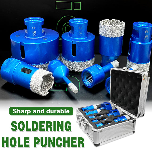 Diamond Drill Bit Set Tile Stone Hole Cutter For Angle Grinder Cutting Tool