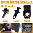 35PCS Auto Parts Screws Fender Bumper Fasteners Anti Rust Corrosion Resistant