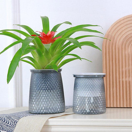 4PCS Self Absorbing Lazy Hydroponic Planter Plastic Indoor Plant Pots Gardening