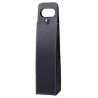PU Leather Wine Tote Bag Foldable for Single Bottle Carrying