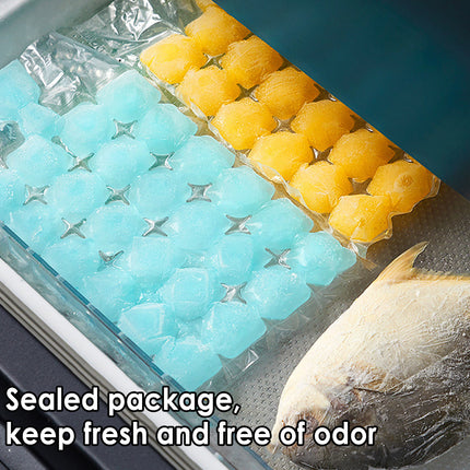 Disposable Ice Pack Bag 100PCS Water Injection Ice Cube Mold Tear Ice Grid