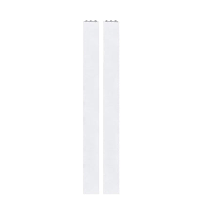 Clear PVC Strip Door Curtain 2 Pack 200cm Thermal Dust Barrier