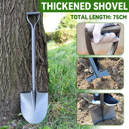 Full Steel Shovel Flood Control Garden Tool Heavy Duty Durable Sturdy Emergency