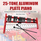25-Tone Aluminum Plate Xylophone Hand-Strike Kids Music Learning Early Education