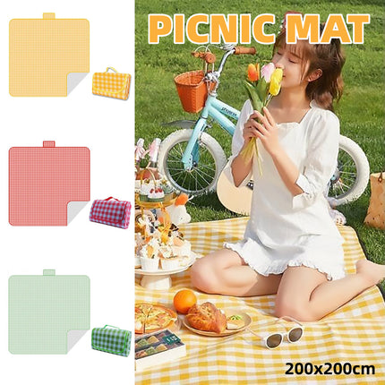 Waterproof Picnic Mat Outdoor Camping Thickened Beach Blanket Spring Outing Use