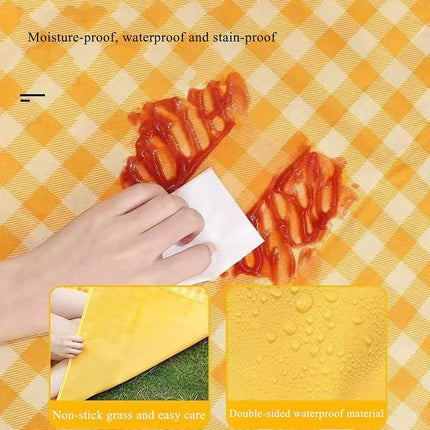 Waterproof Picnic Mat Outdoor Camping Thickened Beach Blanket Spring Outing Use