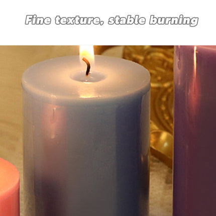 Classic Simple Cylindrical Scented Candles for Home Use Aromatherapy Decoration