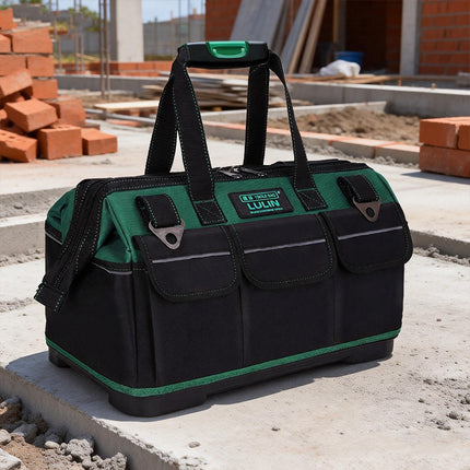 Multifunction Tool Bag Portable Durable Large Capacity Electrician Work Tote