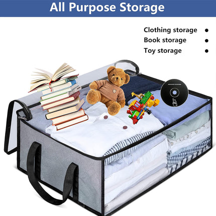 2PCS Hat Storage for Baseball Caps Organizer Holds 40 Hats Visual Storage Bag