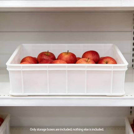 2PCS Rectangular Thickened Plastic Storage Box