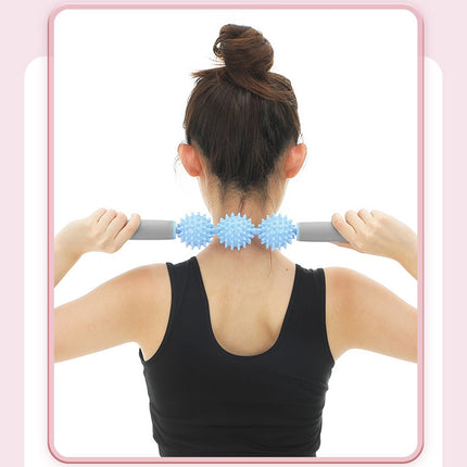 Massage Exercise Roller Yoga Stick for Muscle Fitness Home Gym