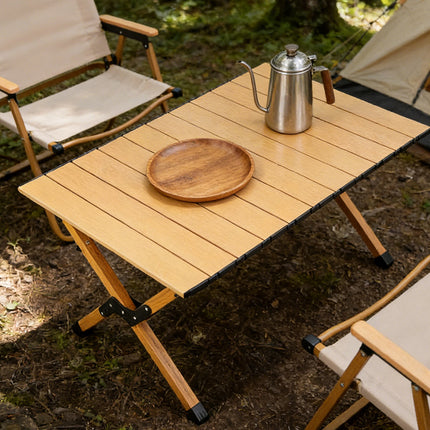 Foldable Camping Table Portable Outdoor Picnic Dining Table X Leg 90×59cm