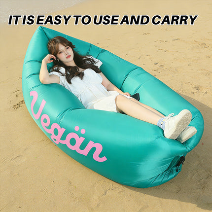 Inflatable Sofa Outdoor Portable Lazy Air Lounge For Camping Picnic Lightweight