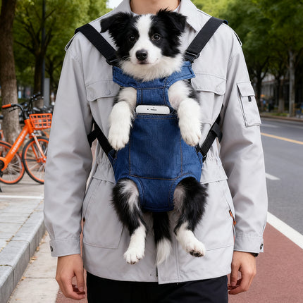 Pet Outdoor Backpack Breathable Anti Scratch for Cats Dogs Travel Hiking Use