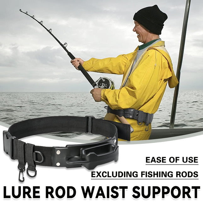 Fly Fishing Hand Rod Holder Adjustable Belt Rod Holder for Fishing Belts Wading