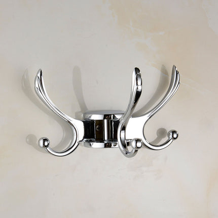 Wall Mounted Coat Hook Rotating Design Foldable Hook Space Saving For Home