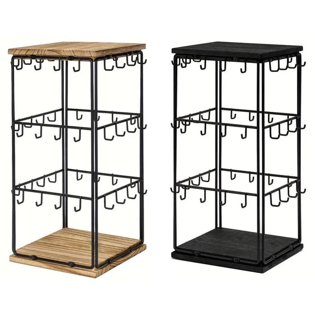 Iron Desktop Earrings Display Organizer Jewellery Stand Holder for Home Storage