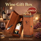High-grade Leather Red Wine Gift Box
