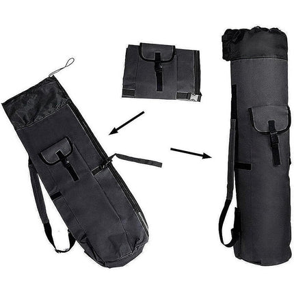Multifunctional Cylinder Fishing Rod Bag Outdoor Gear Storage Carry Waterproof