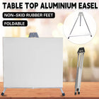 Foldable Retractable Portable Metal Easel Sketch Display Stand Stable Adjustable