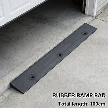 Anti-Slip Rubber Ramp Mat Step Slope Stairs Carpet Wear-Resistant Safety Durable