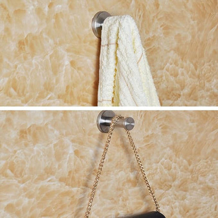 Wall Mounted Coat Hook Single Hook Metal Coat Rack Clothes Key Holder Bathroom