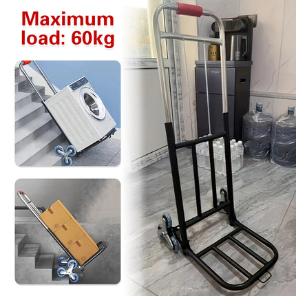 Portable Lightweight Folding Transport Hand Truck Standard Durable Heavy Duty