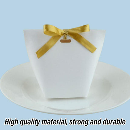 50PCS Kraft Paper Bag Party Candy Treat Storage Bag Recyclable Gift Shopping Bag