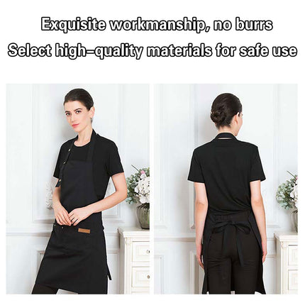 Adjustable Work Apron Neck Strap Waist Tie Kitchen Cooking Bib Apron Men Women