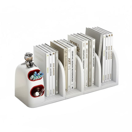 Desktop Storage Organiser With Dividers Pen Holder Home Office School Desk Use
