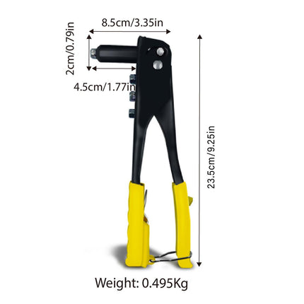 Household Single Manual Rivet Gun Core-pulling Rivet Saving Manual Rivet Gun