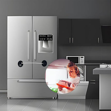 Refrigerator Lock Fridge Cabinet Child Safety Childproof Window Door Locks