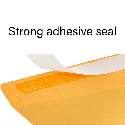 100pcs Kraft Envelopes 6x9in with Metal Clasp for Gift and Document Use