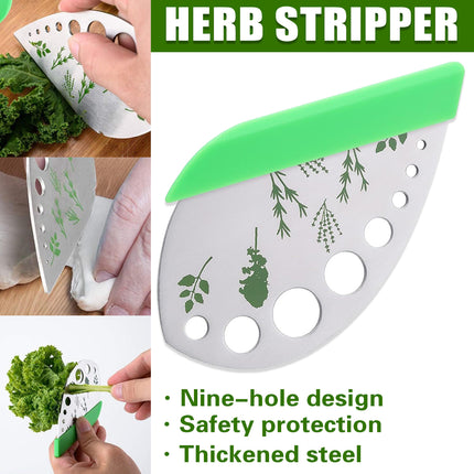 Multi-Function Stainless Steel Herb Stripper for Home Kitchen Easy Cleaning