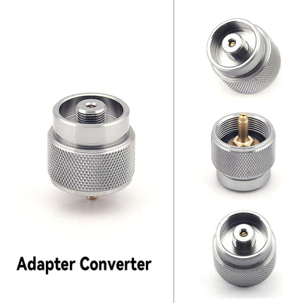 4PCS Gas Furnace Interface Converter Leak Proof for Camping Stoves Lights Grills