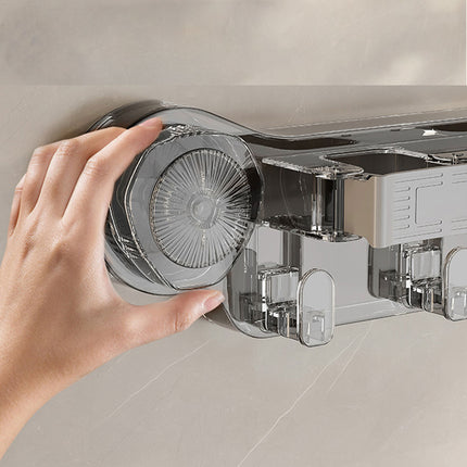 Wall-mounted Mop Fixing Rack Universal Model Strong Suction Cup Bathroom Rack