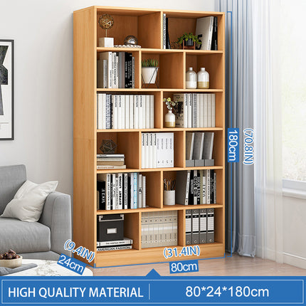 Floor Standing Home Multi Layer Bookcase Storage Shelf For Living Room Bedroom