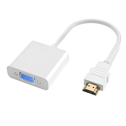 Jasoz 1080P Hdmi Male To Vga Female Video Adapter Cable Converter Chipset