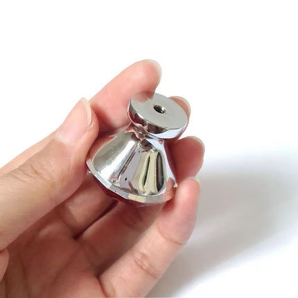 Door Knobs Handles Clear Crystal Diamond Glass Kitchen Cupboard Cabinet Pulls 40MM