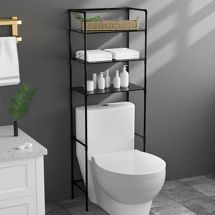 Bathroom Rack Over Toilet Washing Machine Shelf Storage Organizer Stand Unit