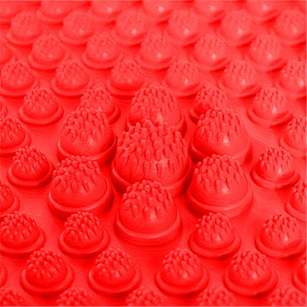 4PCS Shiatsu Foot Massage Pad Reflexology Board Foot Care Relaxation Mat