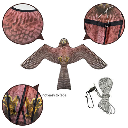 Bird-Repelling Kite Durable for Garden Farm Orchard Crop Pest Bird Control Use