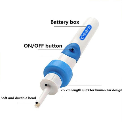 Electric Ear Wax Removal Vacuum Cleaning Cleaner Device Earpick Painless Tool
