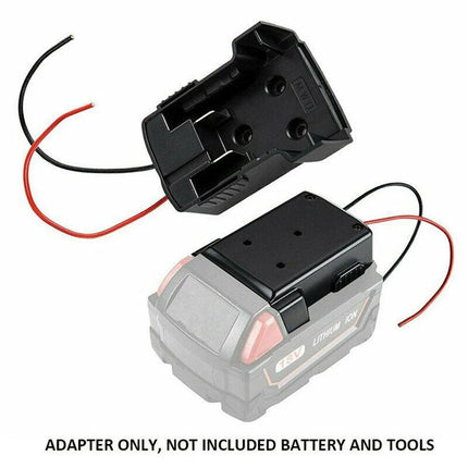 Diy For Milwaukee M18 Xc 18V Diy Project Battery Adapter/Base Power 2 Wirings