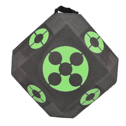 Portable 3D Archery Target Multi-faceted Solid Bow Arrow Target Outdoor Indoor