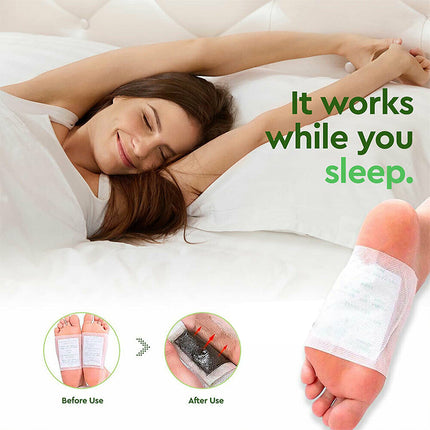 10-300 Ginger Herbal Detox Foot Patches for Slimming & Cleansing