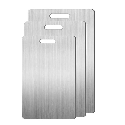 Double-Sided Stainless Steel Cutting Board Household Kitchen Chopping Board